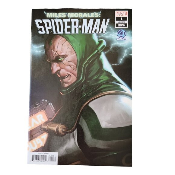 Marvel Miles Morales Spider-Man #1 2018 Variant Cover Comic Book Bagged Boarded - Picture 1 of 2